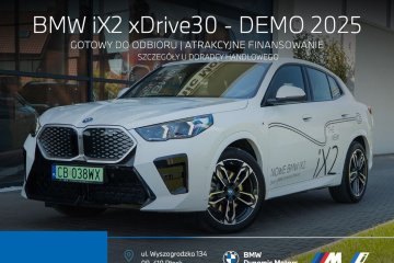 xDrive30 313 KM EV - DEMO 2025 - Adaptacyjne LEDy - Dostęp Komfortowy!
