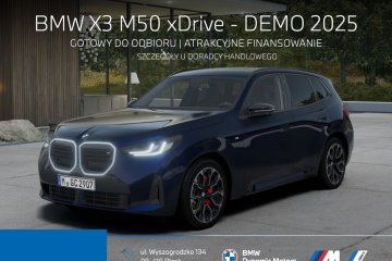 M50 xDrive 398 KM mHEV - DEMO 2025 - Koła Zimowe - HarmanKardon!