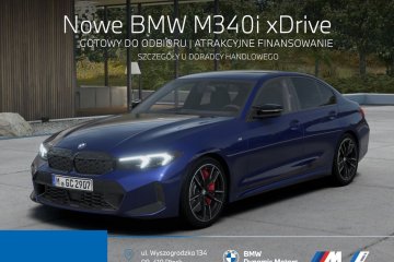 M340i xDrive Limuzyna 392 KM mHEV - Gotowy do Odbioru - Pakiet M Pro!