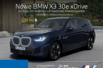 30e xDrive 299 KM PHEV - Gotowy do Odbioru - Pakiet M Pro - Hak!