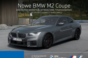 Nowe BMW M2 Coupé - 480 KM - 600 Nm - HarmanKardon - Adaptacyjne LEDy!
