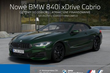 840i xDrive Cabrio 333 KM - Gotowy do Odbioru - Kamera 360!